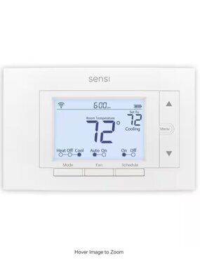 Sensi by Copeland Smart Thermostat ST55U Wi-Fi 7-day Programmable